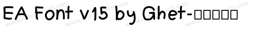 EA Font v15 by Ghet字体转换